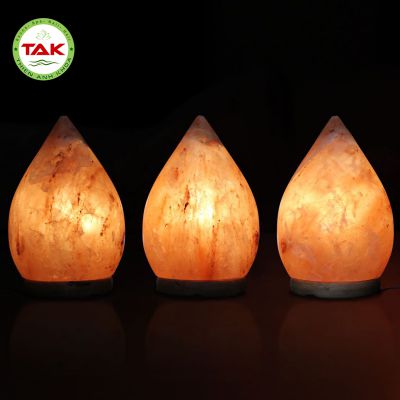 Đèn đá muối hình giọt nước