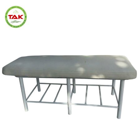 Giường Massage Body Chân Sắt - Inox